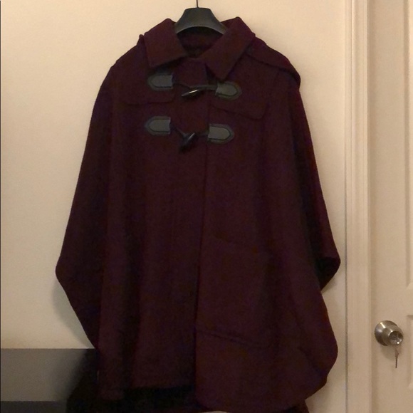 duffle cape coat